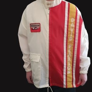 Vintage deadstock 1970s David Pearson #21 Racing windbreaker MADE IS USA